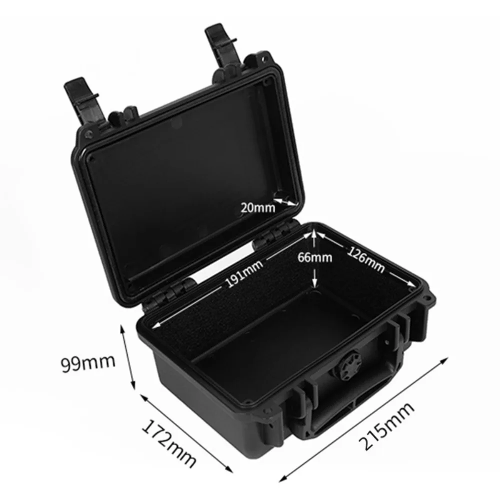 Instrument Transport ToolBox Portable Sealed and Waterproof Small Safety Tool Box Shockproof Professional Tools Packaging