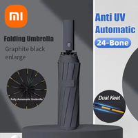 Xiaomi Mijia 24 Bone Folding Umbrella Anti-UV Automatic Large Size Rain Sun Multi-color Protection Collapsible Windproof Light