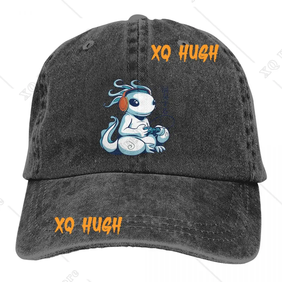 

Pure Color Cowboy Hats My Spirit Animal Women's Hat Sun Visor Baseball Caps Axolotl Lover Peaked Trucker Dad Hat