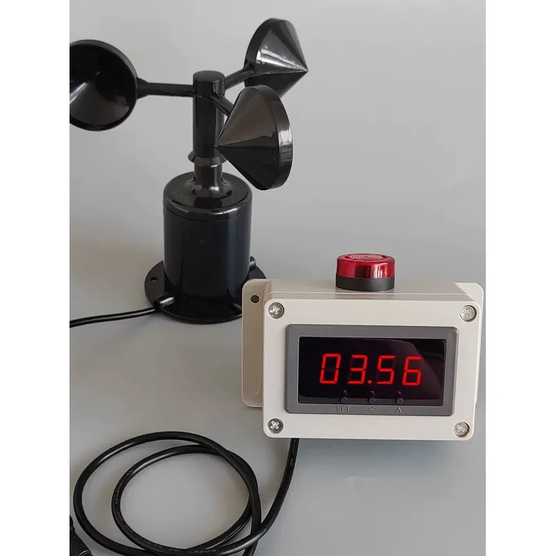 For Tower Crane Wind Speed Measuring Instrument Construction Site Air Volume Meter Alarm Wind Test Meter Sensor