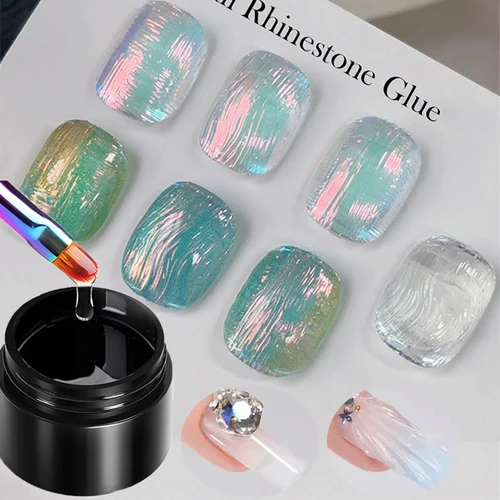 BORN PRETTY 5ML 5 en 1 capa superior delineador ondulado esmalte de uñas en Gel pintura semipermanente dibujo manicura barniz delineador para decoración de uñas pegamento