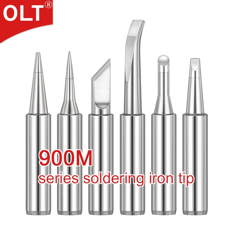 

900M tip set Soldering Iron Tips 900M-T-1.6D 2.4D 3.2D 1.2D I SB SK S4 S3 for 936/937 welding station 907 Welding handle
