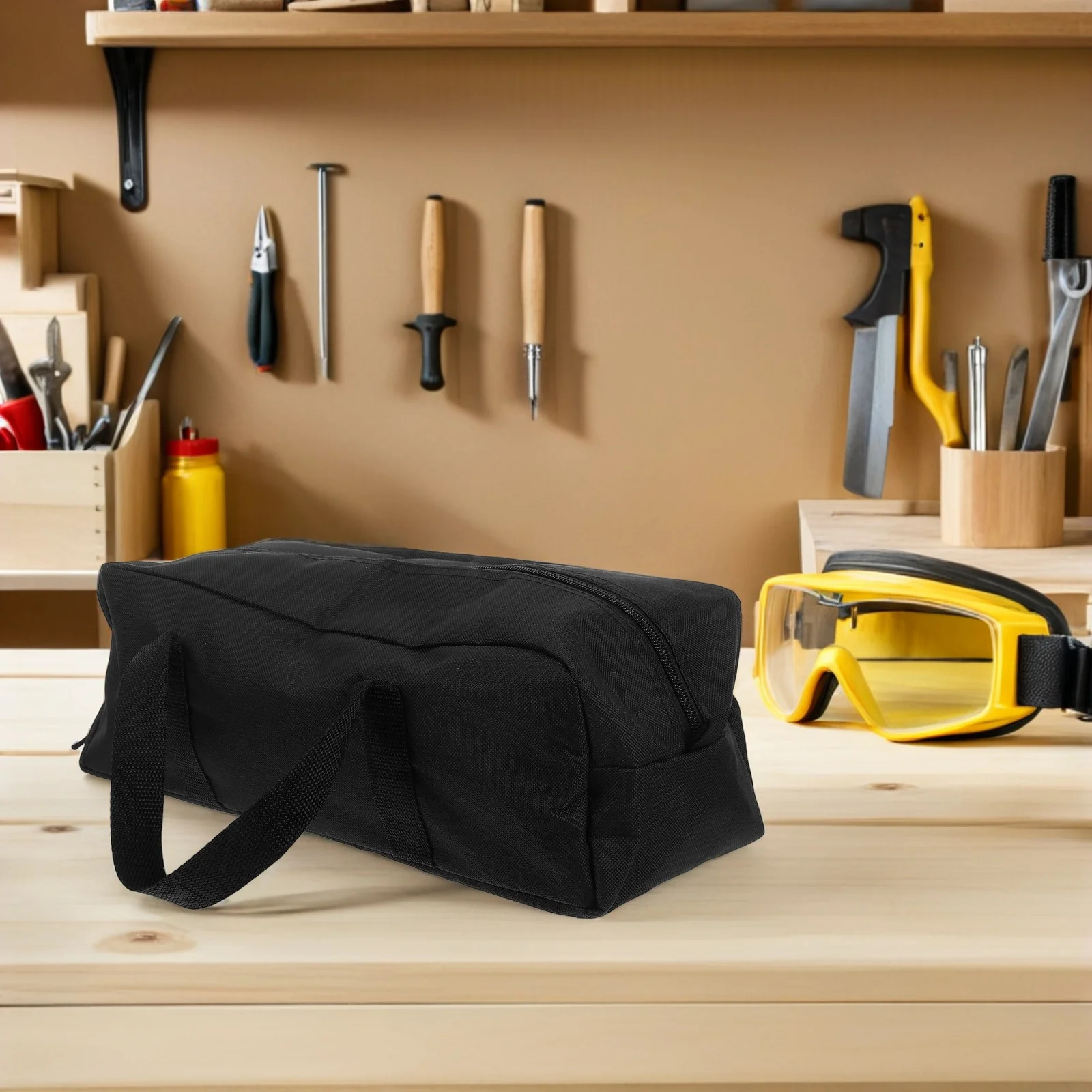 

Hand Tool Storage Organizer Bag Heavy Duty Portable Electrician Repair Tote for Mechanics Car Hardware Kits Portable Tool Bag