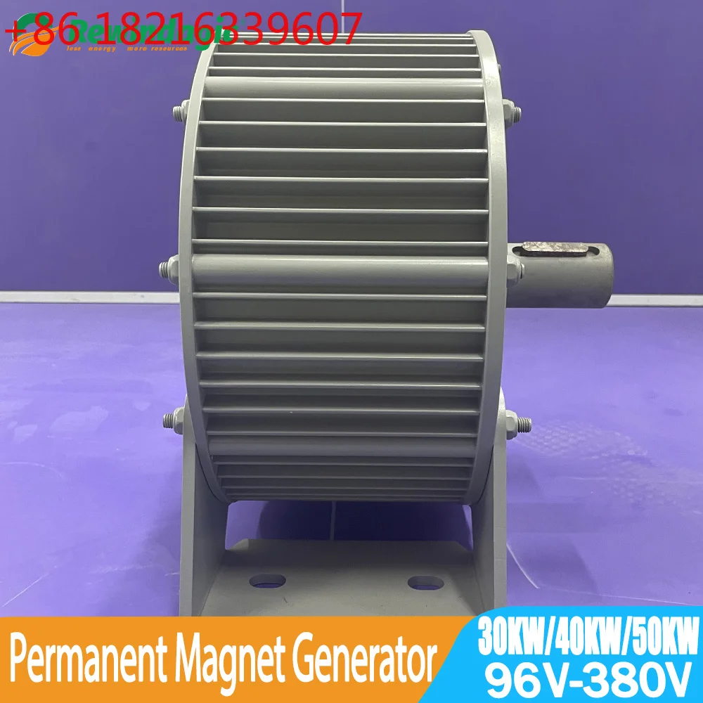 YAO 30KW 40KW 50KW Low RPM Permanent Magnet Wind Turbine Generator 96V 110V 120V 220V 380V Free Energy Generator Alternative Ene