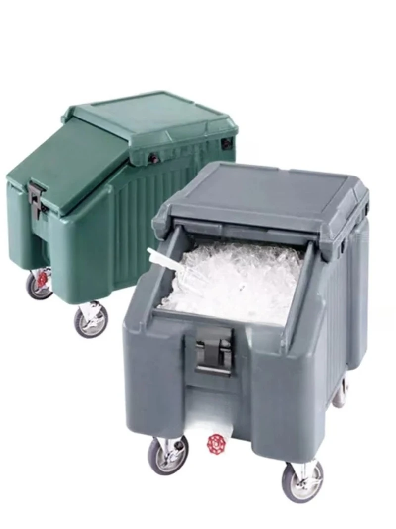 ل CAMBRO ICS100L شاحنة تخزين الثلج المتنقلة ثلاجة كهربائية مع غطاء سحب عزل السيارة NSF الكنز المعتمد