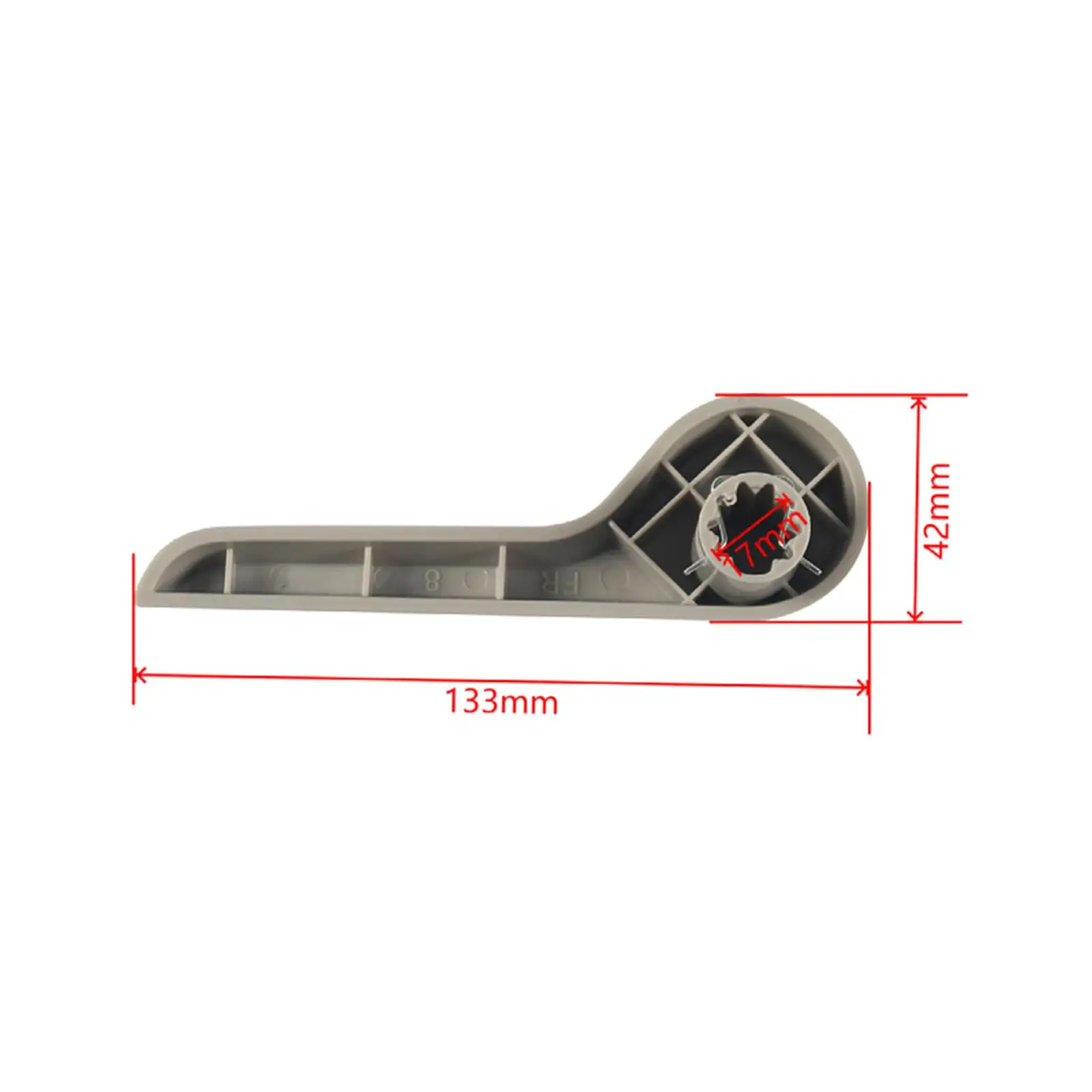 Car Seat Recliner Lever for Chevy Silverado 2500 2007-2014 GMC Sierra 2500 Easy Install High Performance Replacement