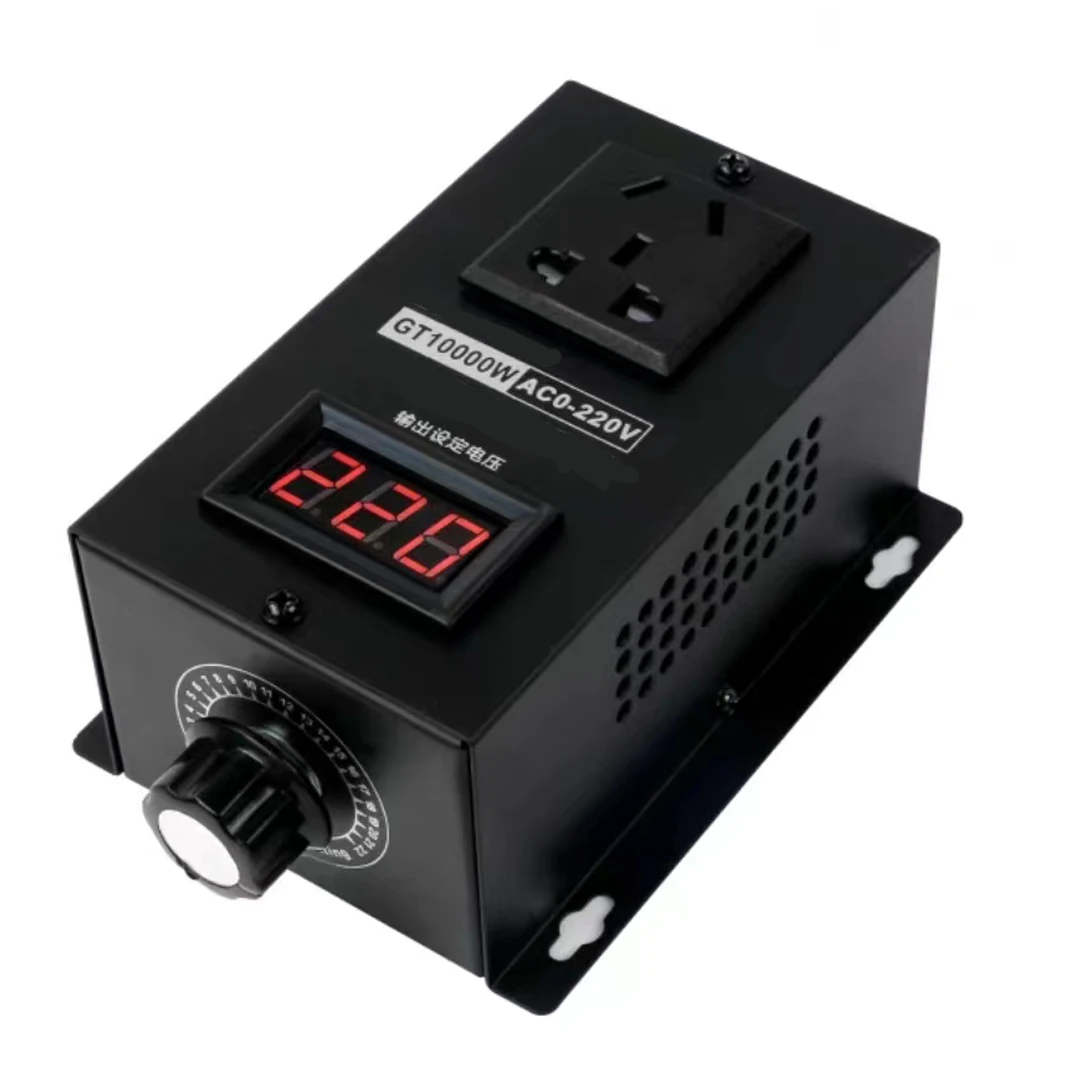 

10000W High power Machinery Electric Variable speed controller 0V-220V Silicon Electronics Voltage Regulator