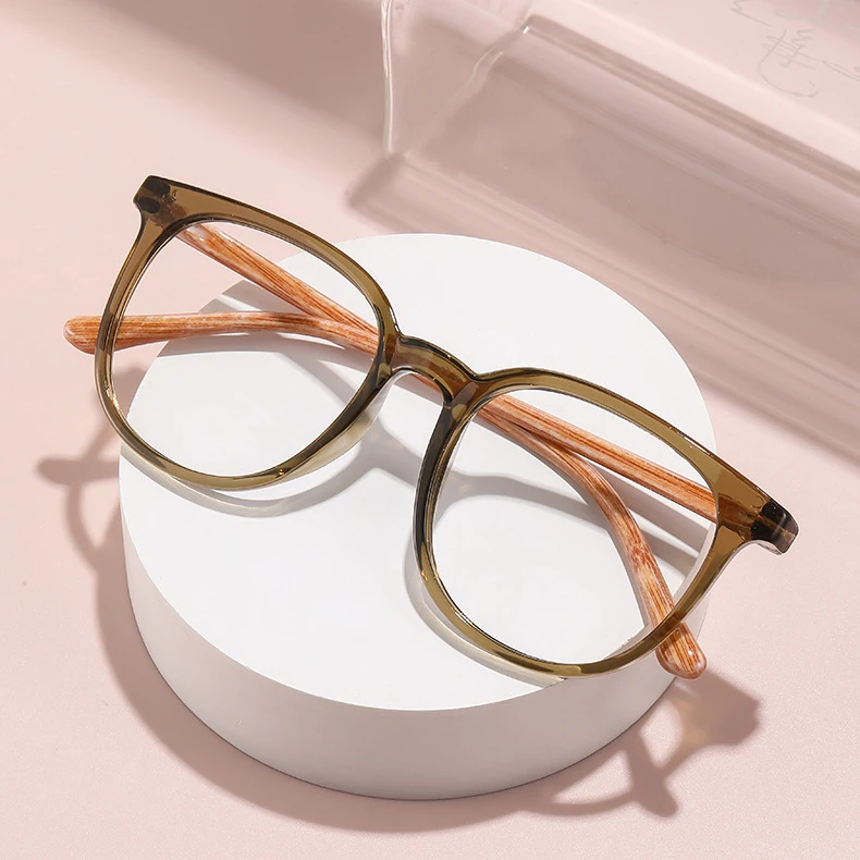 New Arrival Square Computer Glasses Pc Frame Women Men Anti Blue Light PC Round Eyewear Blocking Optical Spectacle Eyeglasses