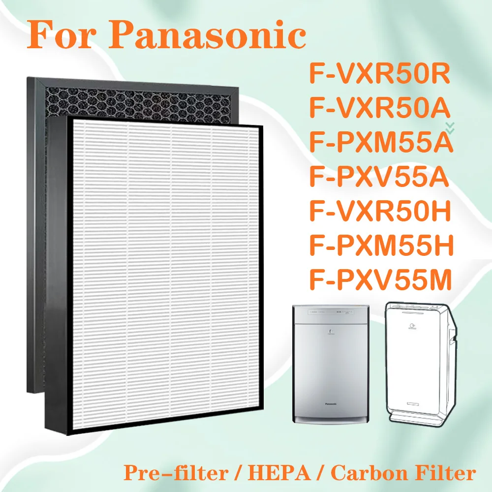 

Сменный HEPA-угольный фильтр для очистителей воздуха Panasonic F-VXR50R, F-VXR50A, F-PXM55A, F-VXR50H, F-PXM55H, F-PXV55A, F-PXV55M