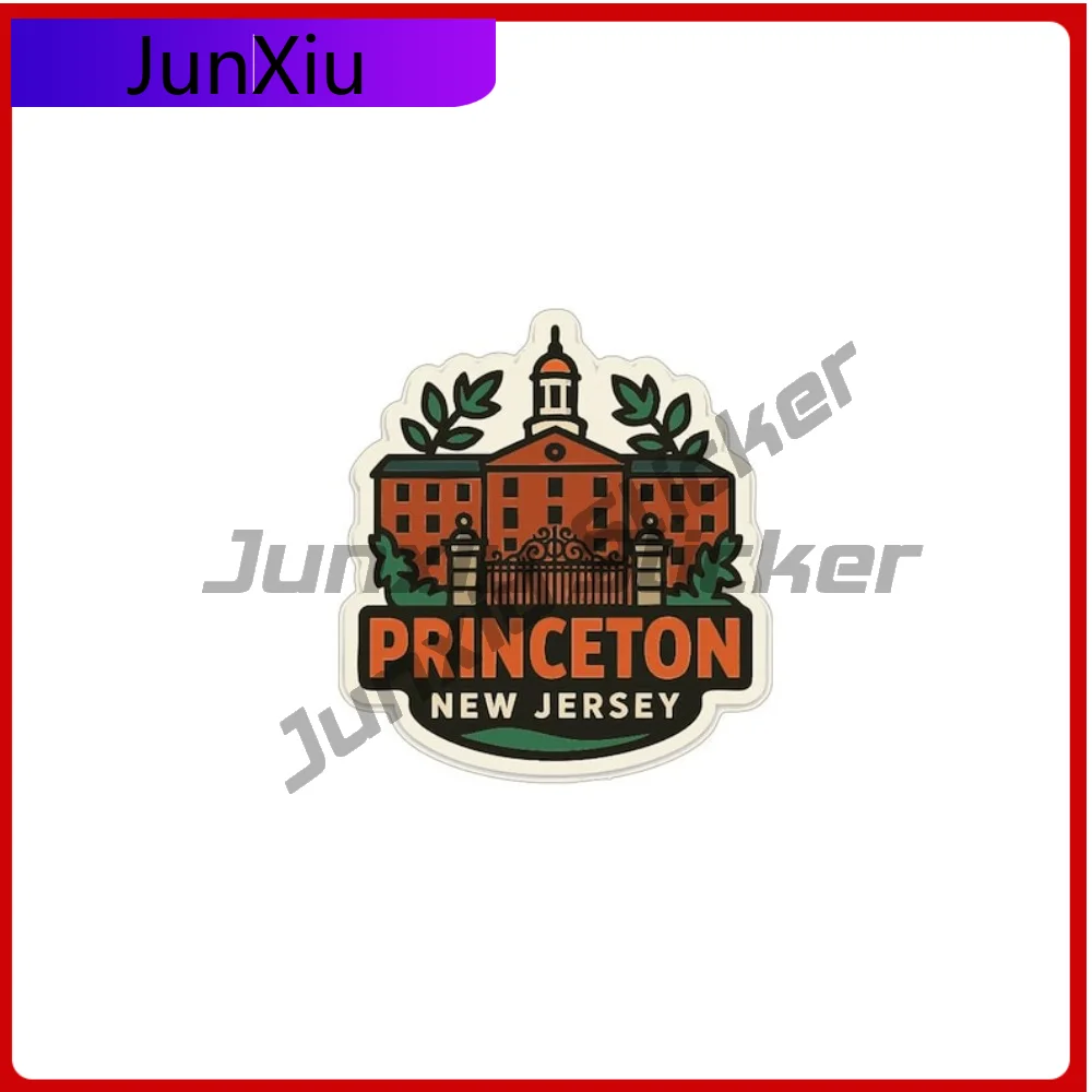 

Princeton Sticker New Jersey Vinyl Decal Decorative Bumper Suv Bodywork Motocross Sticker Funny Car Bicycle Skateboard Decoratio