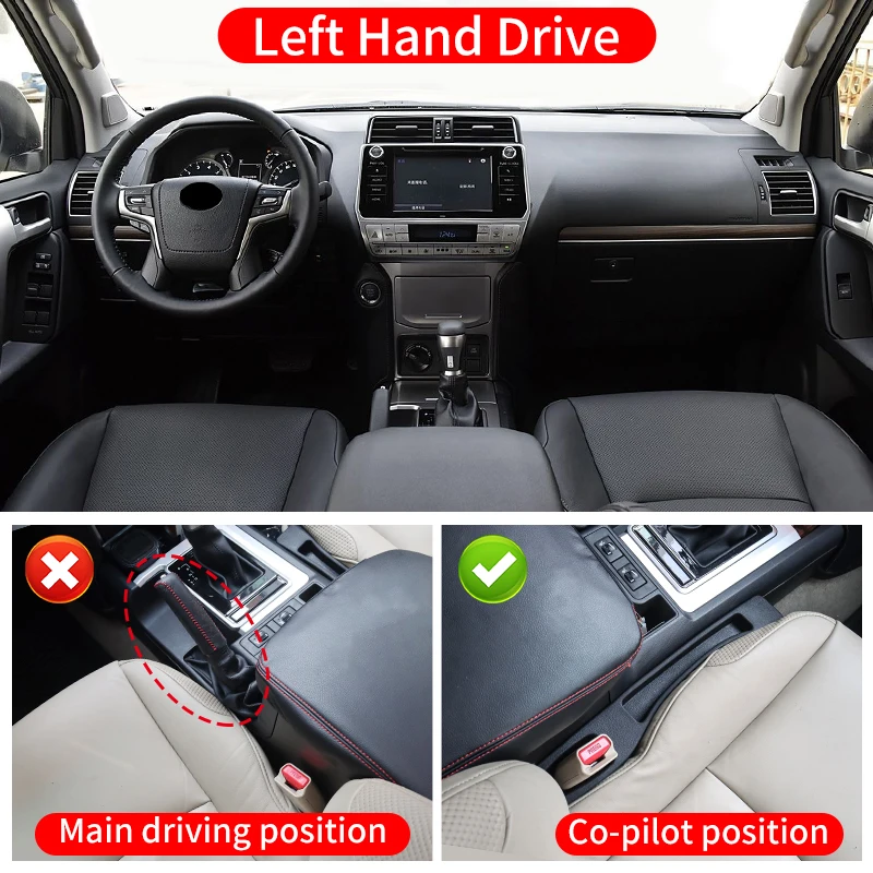 For 2010-2023 Toyota Land Cruiser Prado 150 Seat Gap Strip,LC150 Leak-proof strip Upgraded Accessories Interior Modification