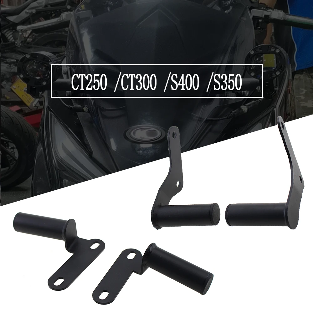 Motorbike Light Mount Set Brackets Spotlights For KYMCO Xciting CT250 CT300 S400 S350 Motorcycle Accessories