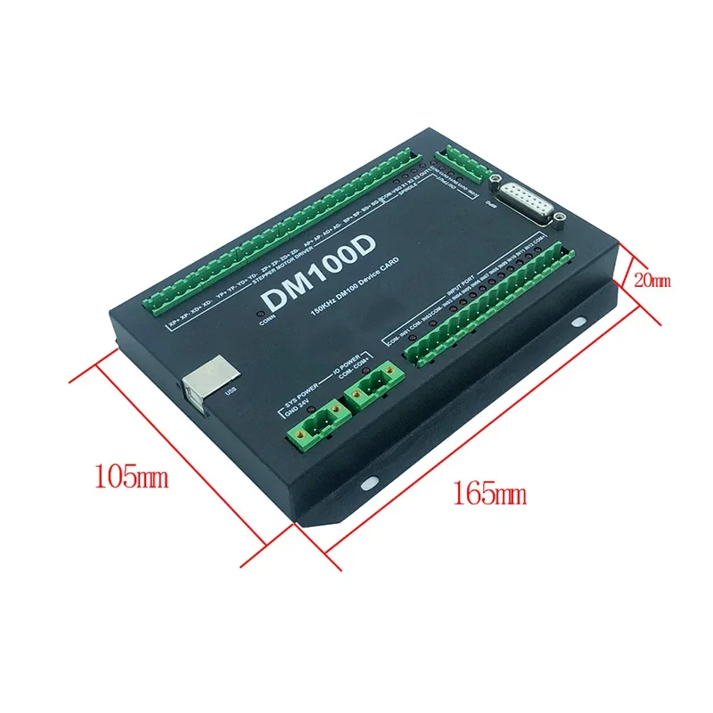 

NCH02 CNC Motion Controller DM100 3 Axis Handle Controller CNC Machining Engraving Machine Controller System