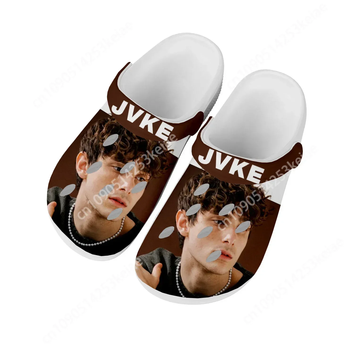 JVKE Popular Singer Pop Music Home Clogs Custom Water Shoes Mens Womens Teenager Shoe Garden Clog Breathable Beach Hole Slippers