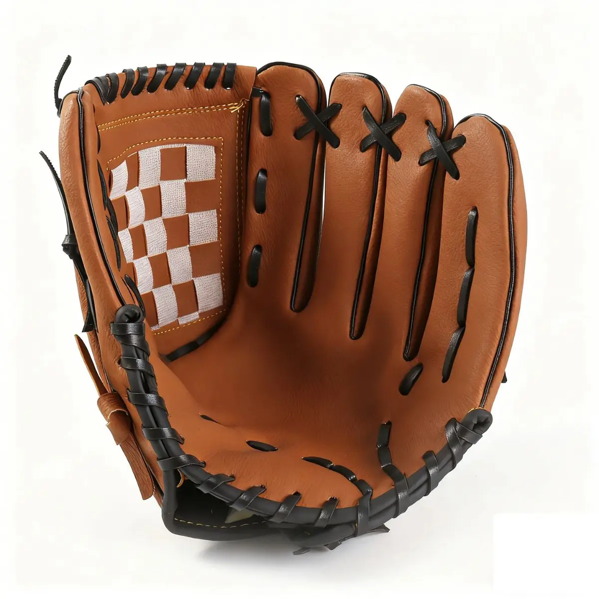 Baseball Glove for Adults Youth 9.5-12.5 Inch Training Outfield Mitt Premium Synthetic Leather Baseball Softball (NO BASEBALL)