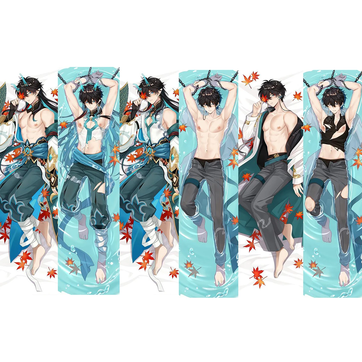 

Honkai Star Rail Dan Heng Cosplay Hugging Body Pillow Case Imbibitor Lunae 2-Side Long Pillow Cover Decorative Otaku Pillowcases