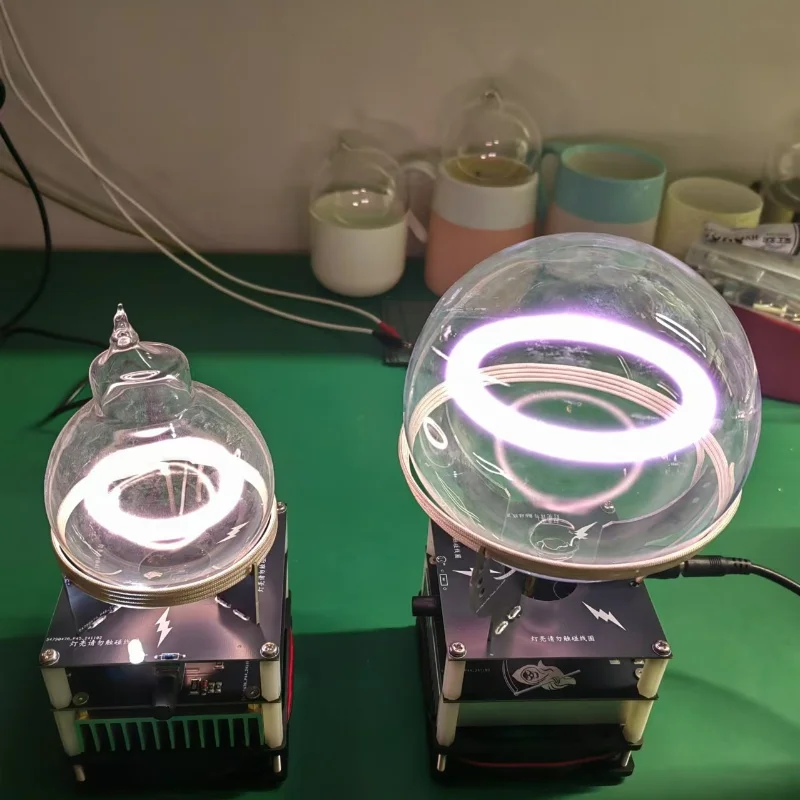 Plasma Ring Tesla Toroidal Plasma Ark Reactor Inert Gas Glowing Sphere Ion Sphere