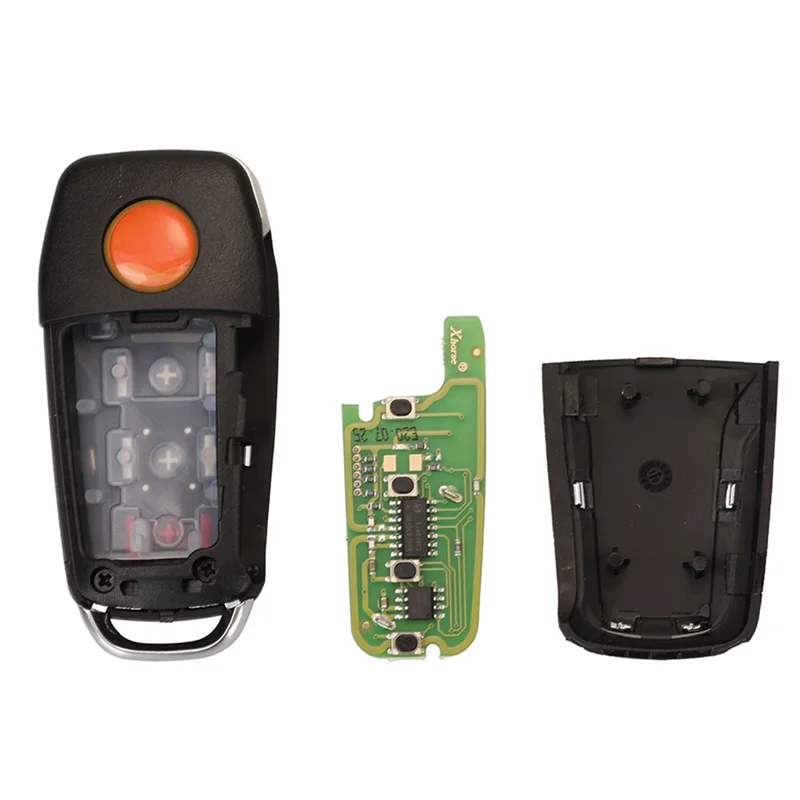 

1 Piece For Xhorse XKFO01EN Universal Wire Remote Key Car Remote Smart Key Fob Flip 4 Button For Ford Style For VVDI Key Tool