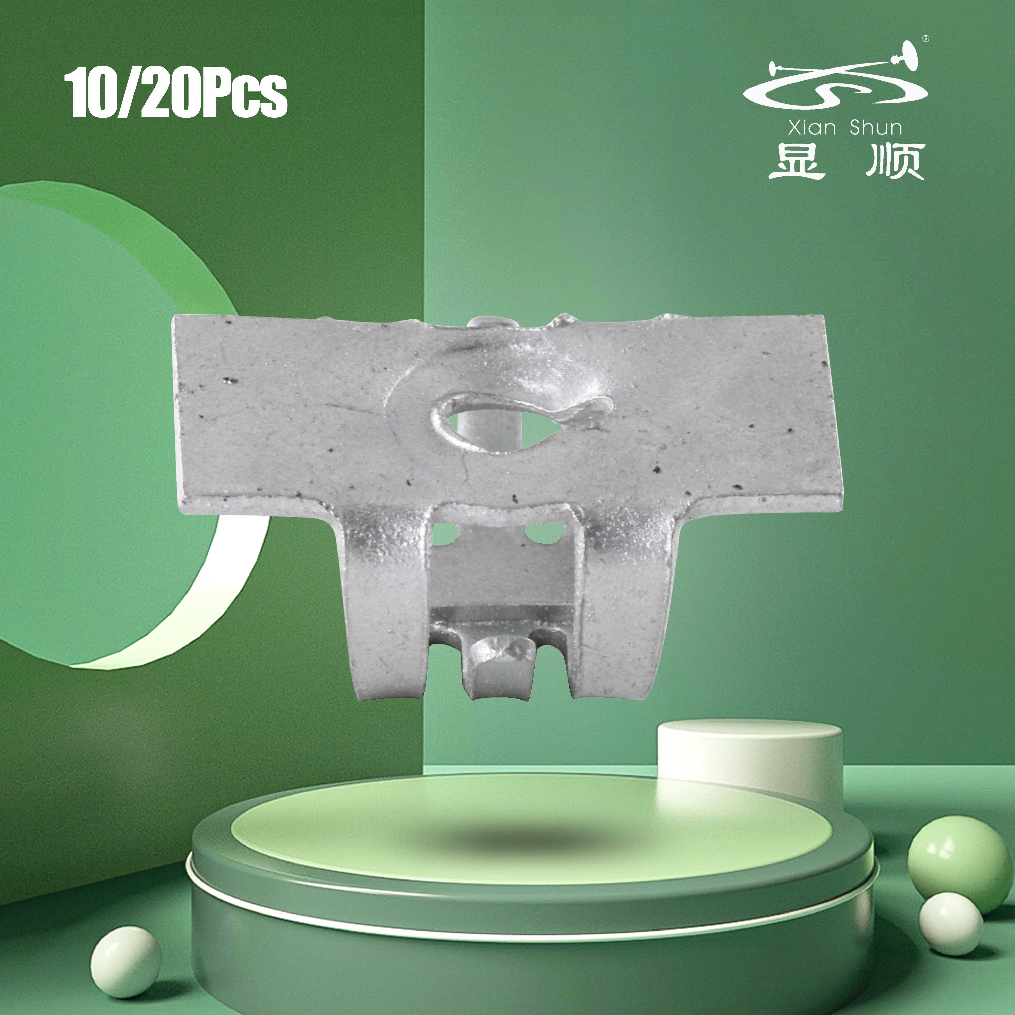 

10/20Pcs Silvery Dacromet Front Bumper Interior Replacement Parts Car Fastening Clips Car Accessories For GM 15686142 11561448