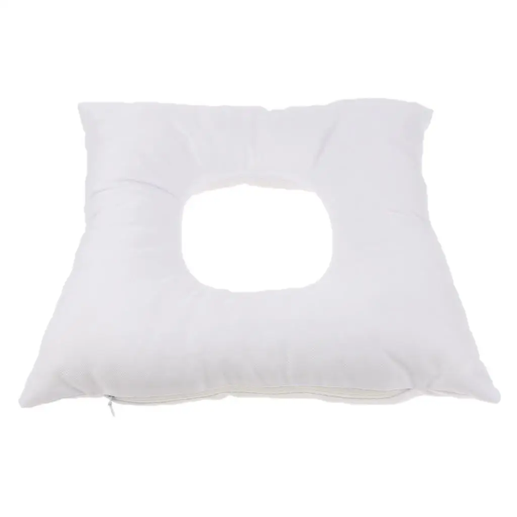 Full Face Down Pillow Soft Sponge Comfort Neck Support for SPA Massage Table Face Cradle