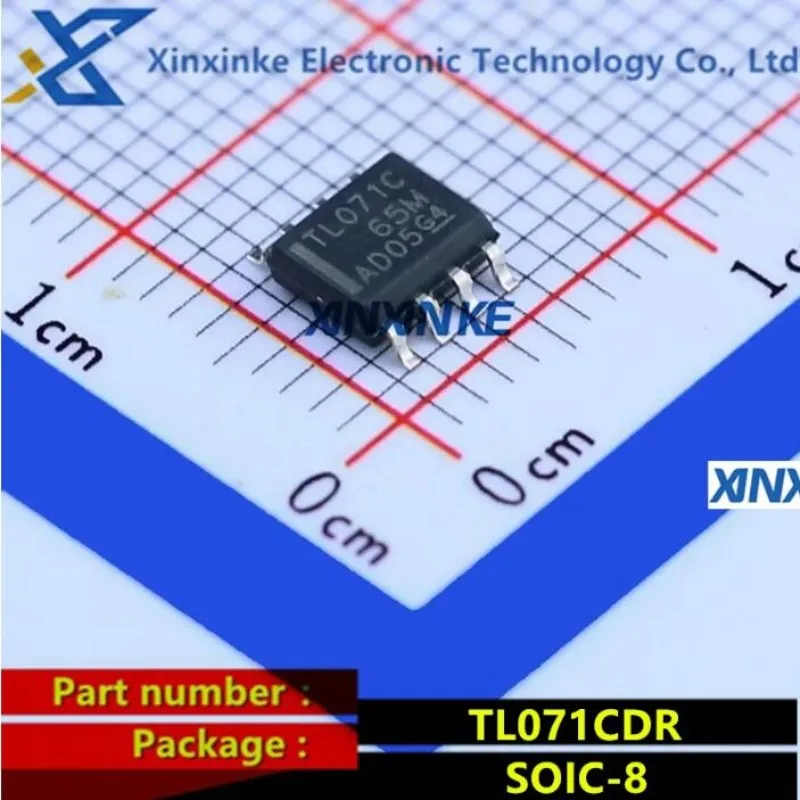 10 peças tl072cdr tl072c tl071cdr tl071c SOIC-8 amplificadores operacionais-op amps duplo jfet op amp amplificador ics novo original
