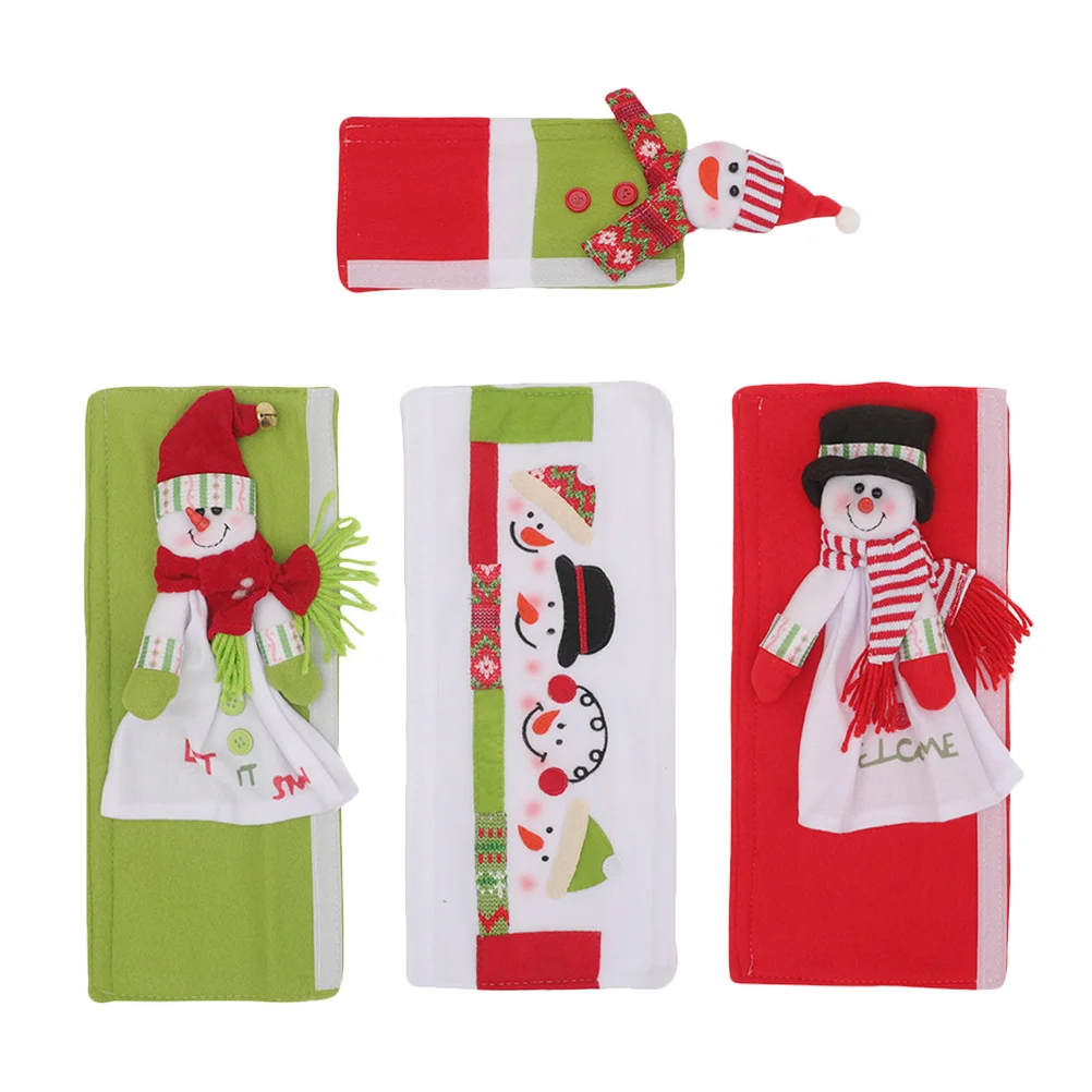 

4Pcs Refrigerator Door Handle Cover Protective Appliance Gloves Easy Hook Fridge Microwave Oven Dishwasher Cabinet