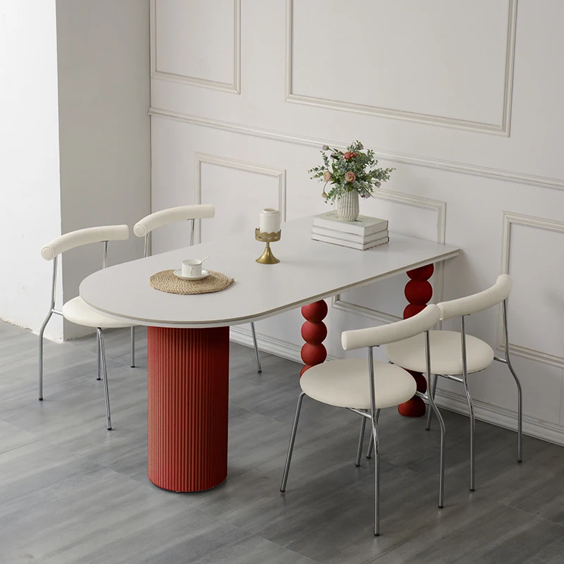 

+--Kitchen Mobile Dining Table Living Room Coffee Restaurant Side Dining Table Study Modern Mesas De Comedor Commercial Furnitur