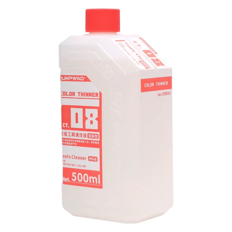 Paint Thinner Pen Wash Solution Model Paint CT01-CT05 Pen Wash Solution Metallic Color Paint Removal Remover 500ML