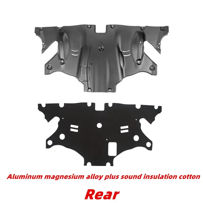 Piastra di protezione del motore adatta per protezioni Tesla Model 3 Y Accessori per dispositivi in acciaio al manganese