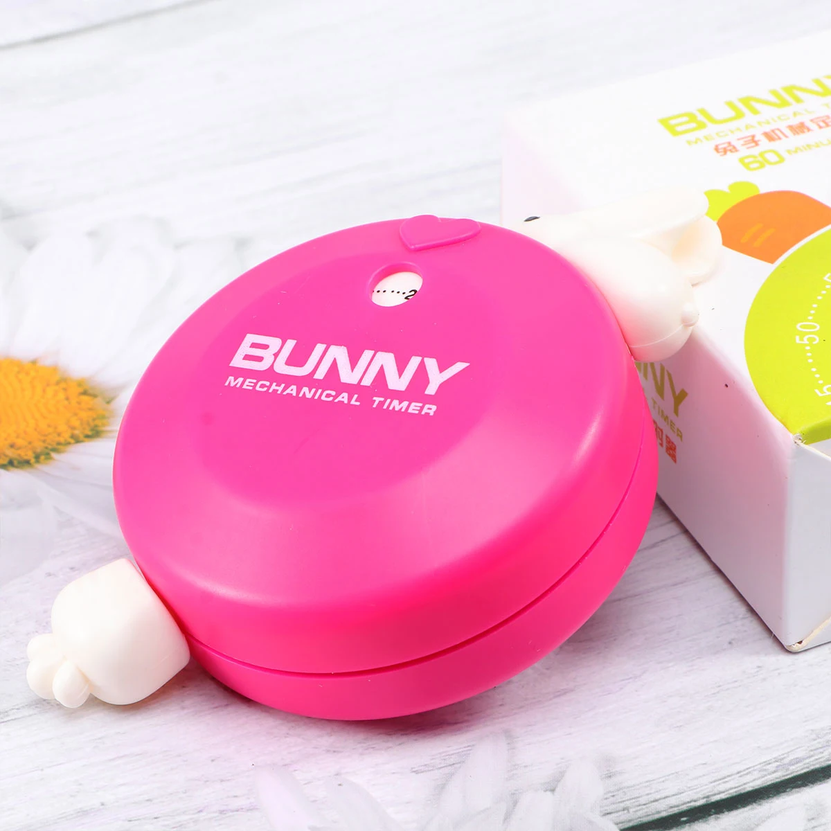 

Adorable Green Rabbit Shaped Kitchen Timer Creative Mechanical Countdown Timer For Baking Cooking Eggs Cookies Cakes Household