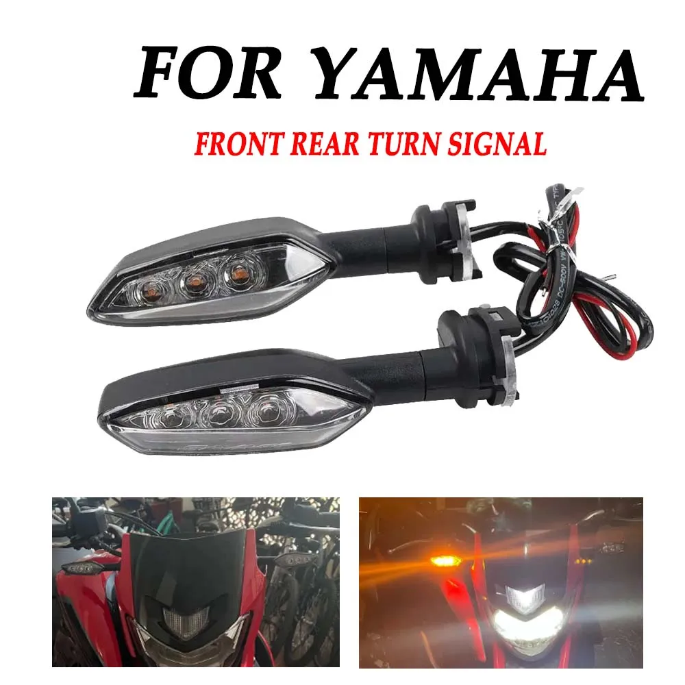 For YAMAHA MT09 MT07 MT FZ FZ8 FZ6 03 07 09 10 15 125 XJ6 TRACER 700 LED 12V Waterproof Motorcycle Turn Signals Indicators Lamp