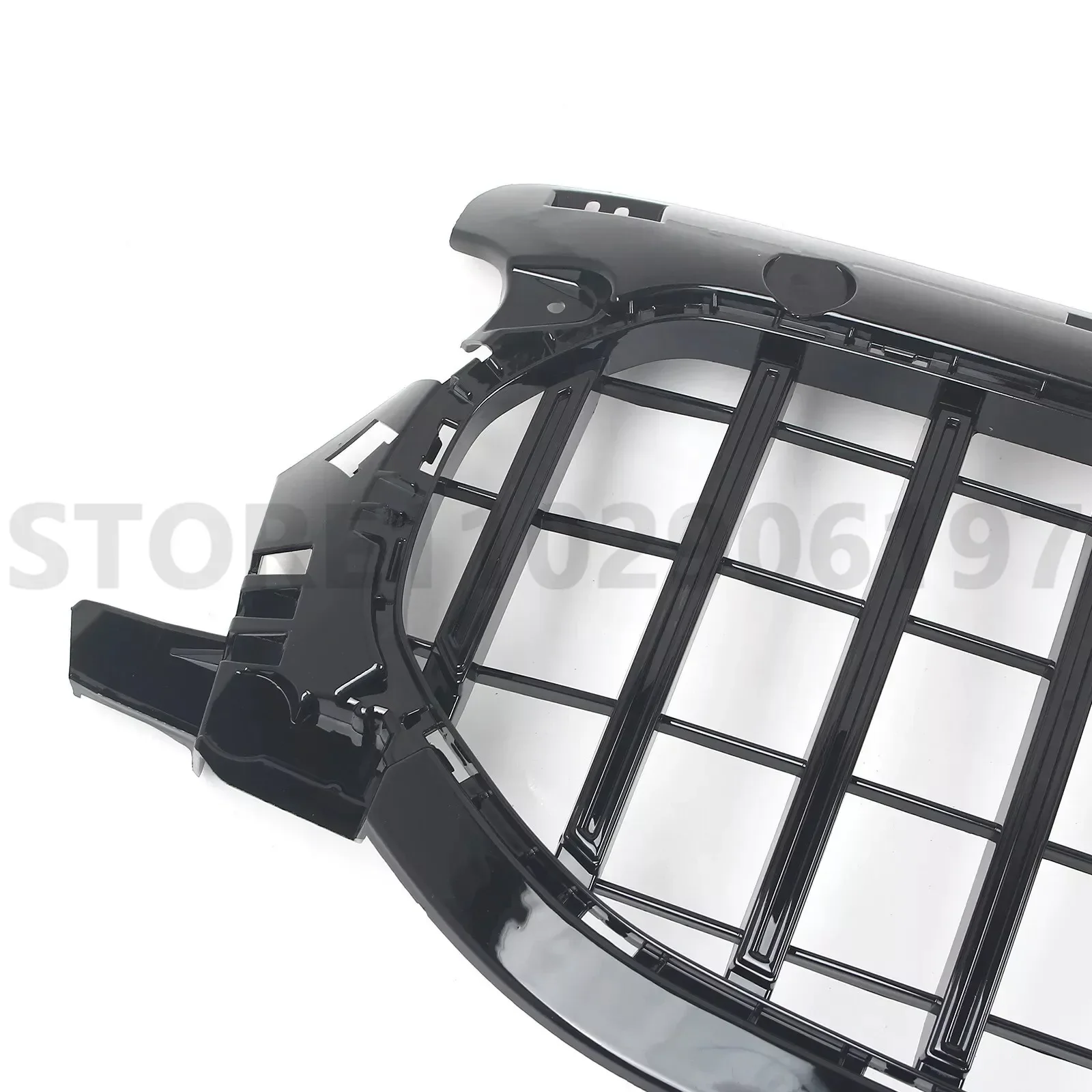 ل H247 2020-2023 GLA-Class مرسيدس بنز GLA180 GLA200 GLA250 GLA45 AMG GT نمط المصد العلوي هود شبكة الجبهة شواء مصبغة