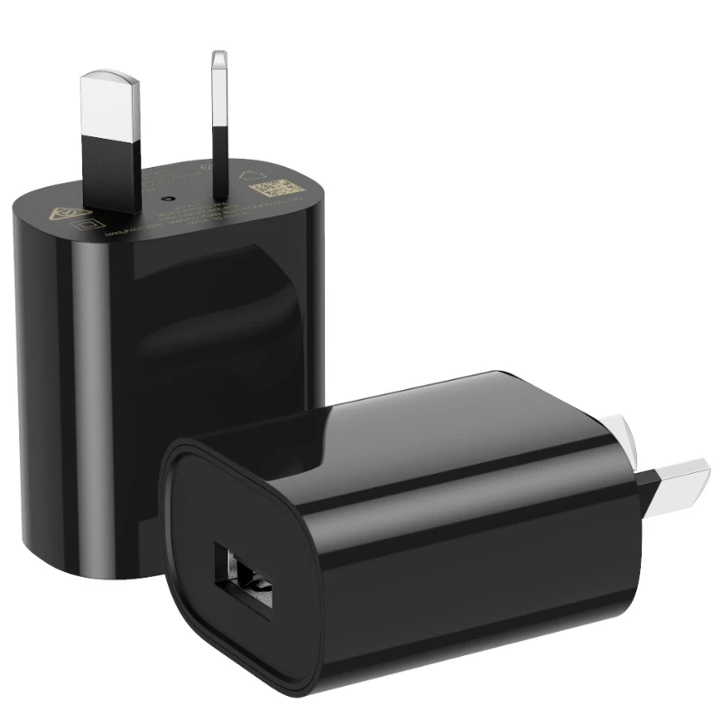 

100pcs 5V 1A AU Plug USB Wall Charger Adapter For iPhone 5/5S 6/6S Plus 7 8 X Xs Max for Xiaomi Cell Phone High Quality White