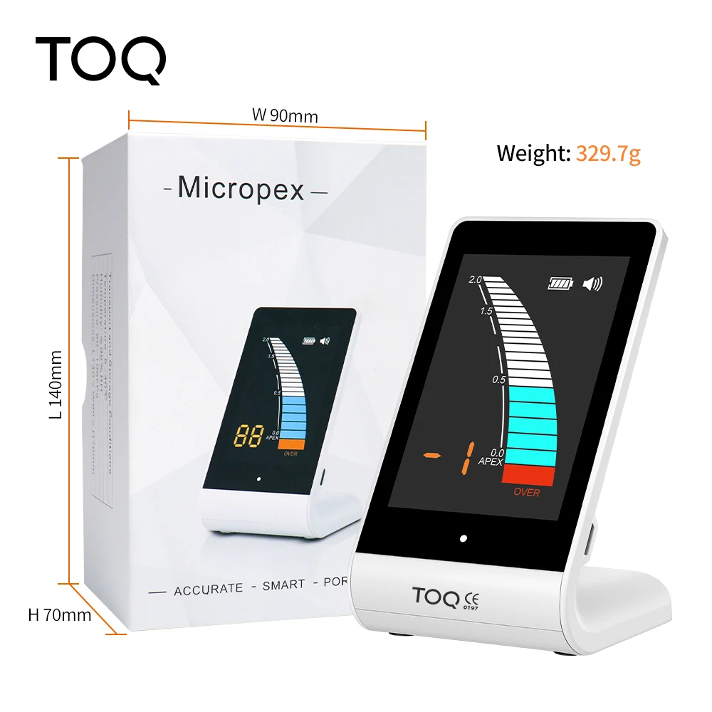 Dental Recharable Endo Apex Locator Micro Endodontics Apical Locator Mini Root Canal Located Instrument Dentist Lab Tools