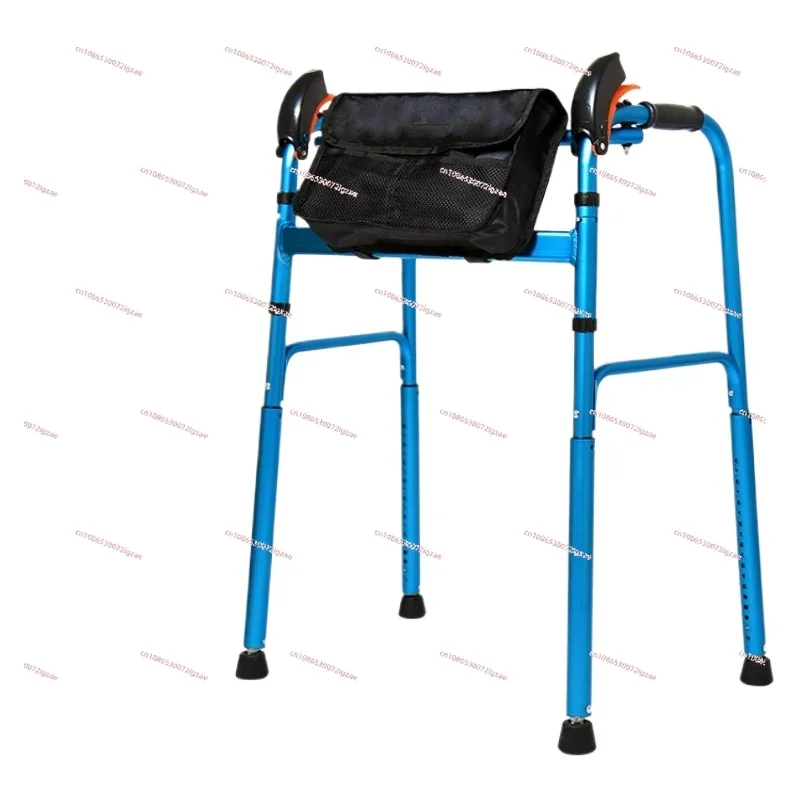 

Foldable Stair Climbing Walker, Aluminum Alloy Mobility Aid, Automatic Height Adjustable Support, Rehabilitation for Elderly