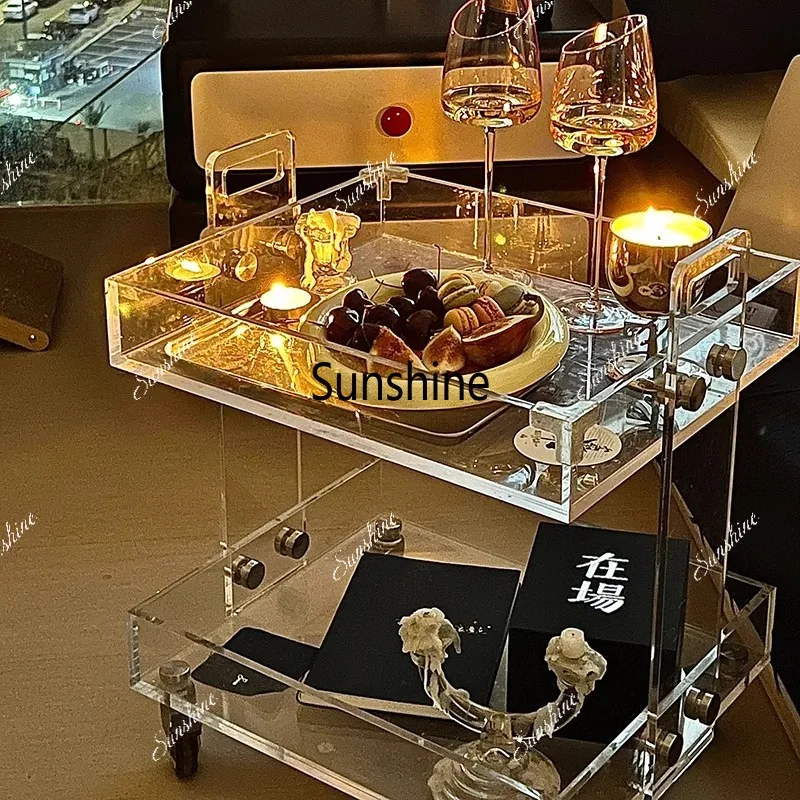 

Unique Computer Coffee Table Living Room Cute Aesthetic Modern Designer Side Table Standing Minimalist Meubles Salon Furniture