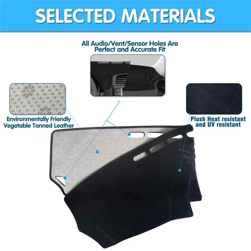 For Lexus IS250 IS350 2006-2011 Car Dashboard Cover Mat Sun Shade Reflect Light non-slip Pad Instrument Pan Auto Accessories - view 5