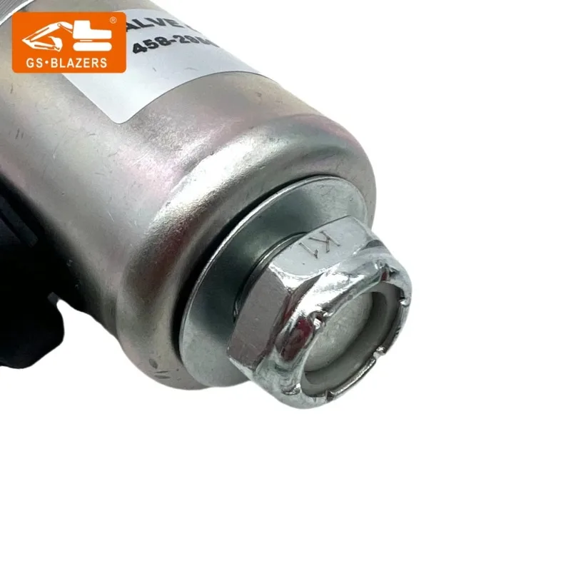 Válvula solenoide OEM: 458-2950 para CAT 120H 120H NA 1H 24V Accesorios de excavadora de alta calidad válvula solenoide