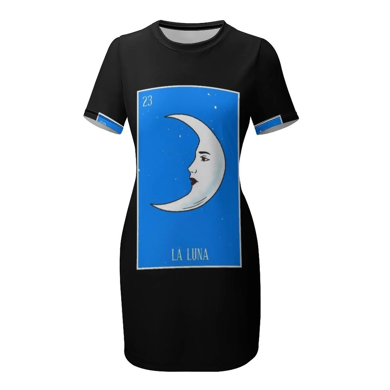 La Luna Tarot. Jurk met korte mouwen Kleding galajurk 2025, sexy jurk voor dames