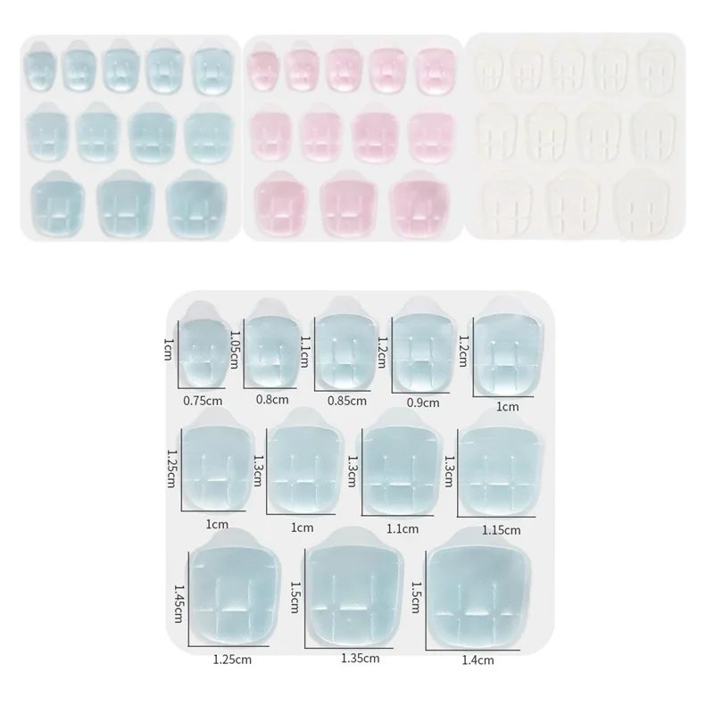 Ruban adhésif double face pour faux ongles, 10 feuilles, 120 pièces, outils de maquillage, manucure acrylique, DIY