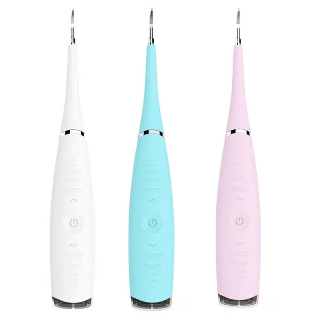 

Rechargeable Electric High-frequency Vibration Tartar Remover Sonic Tooth Cleaner Dental Calculus Remover Box Package 3.7V 200ma