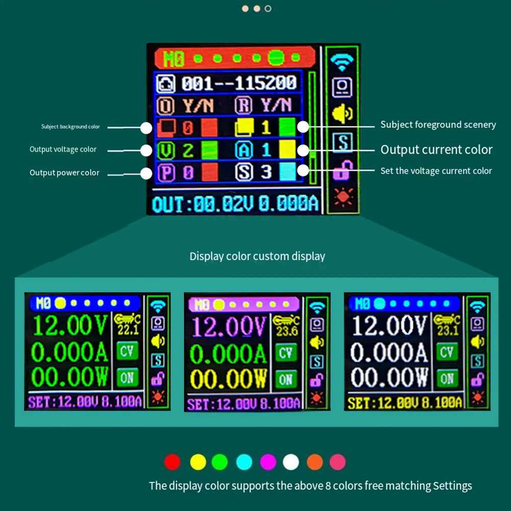 XY6008 CNC DC Regulated Power Supply 0 60V 8A 480W Stepdown Module with Full Numeric Remote Control and Upgrade Function