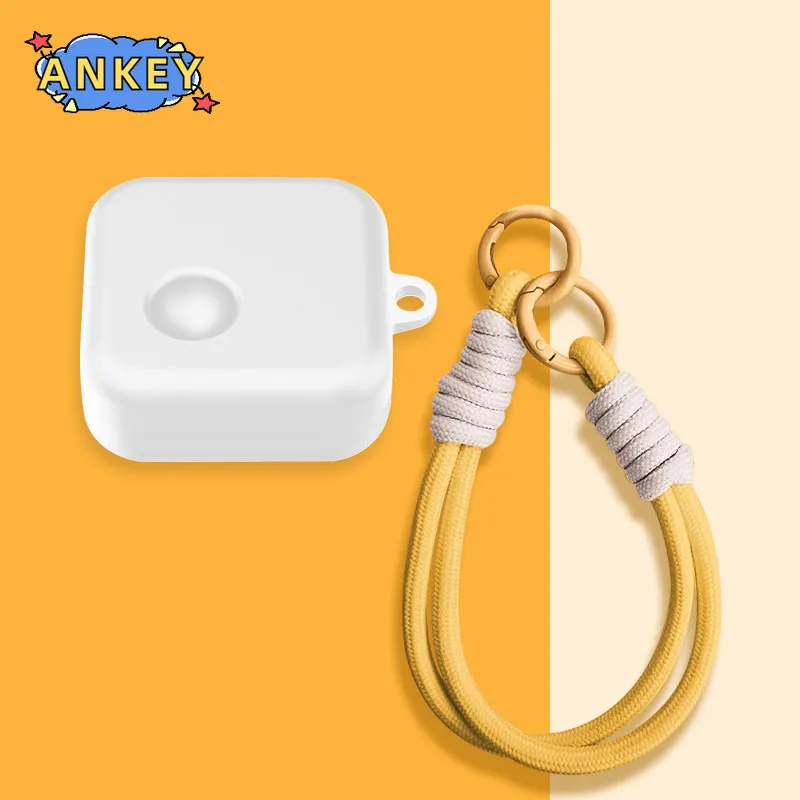 for Nothing Ear 2 3 (R) 2024 Case Soft Silicone Protective Portable Scratch Shock Resistant Shell with Carabiner Lanyard