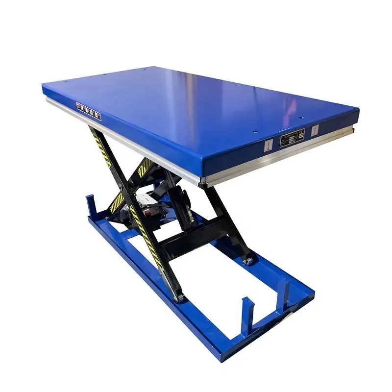 High Quality SAGA FIRST Electric Hydraulic Stainless Steel Table New Stationary Scissor Lift Platform with 6m Max Height