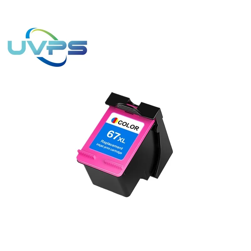 Hochleistungs-Tintenpatrone in hoher Qualität für HP67 67XL Tintenstrahldrucker für HP 67 ENVY 6020 6420 6052 6055 6058 Deskjet 1225 2732 Drucker – Detail 3