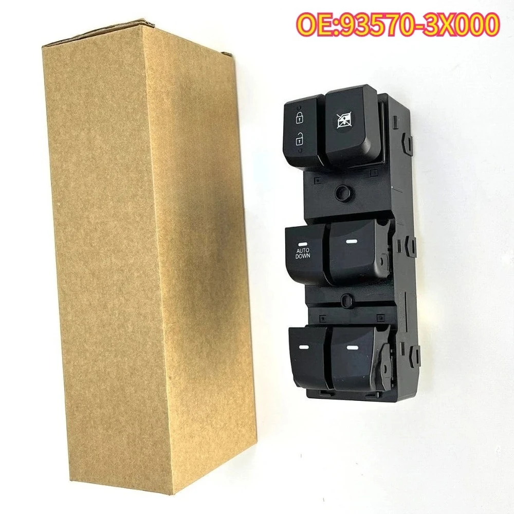 

High quality New For 93570-3X000 Electric Master Window Switch for 2012 2013 2014 2015 2016
