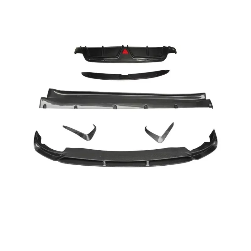 BK Tuning Model Y Modified CMST Style Body Parts Twills Carbon Car Exterior Aerodynamic Bodykit for Tesla Model Y Soft Kits