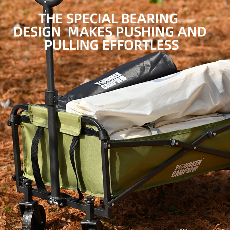 للطي للطي فائدة عربة الشاطئ عربة الثقيلة سعة كبيرة عربة أضعاف عربة في الهواء الطلق المحمولة عربة التخييم الجدول #3