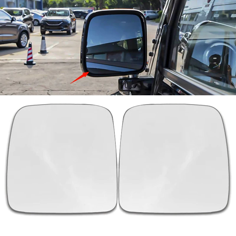 

For Baic BJ40 2014 2015 2016 2017 Heated Wing Rear Mirror Glass White Rearview mirror lenses