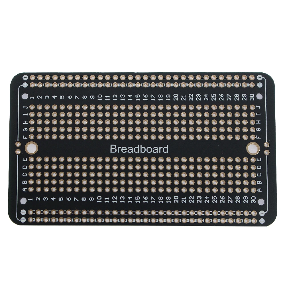 1 Buah Papan Prototipe Papan PCB Solder Permanen Standar Protoboard 8.9X5.2Cm 17.2X5.2Cm Elektronik Diy untuk Arduino